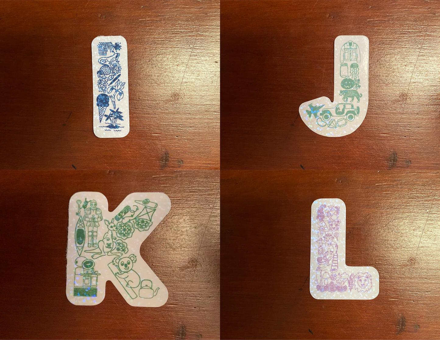 Alphabet Stickers - Color
