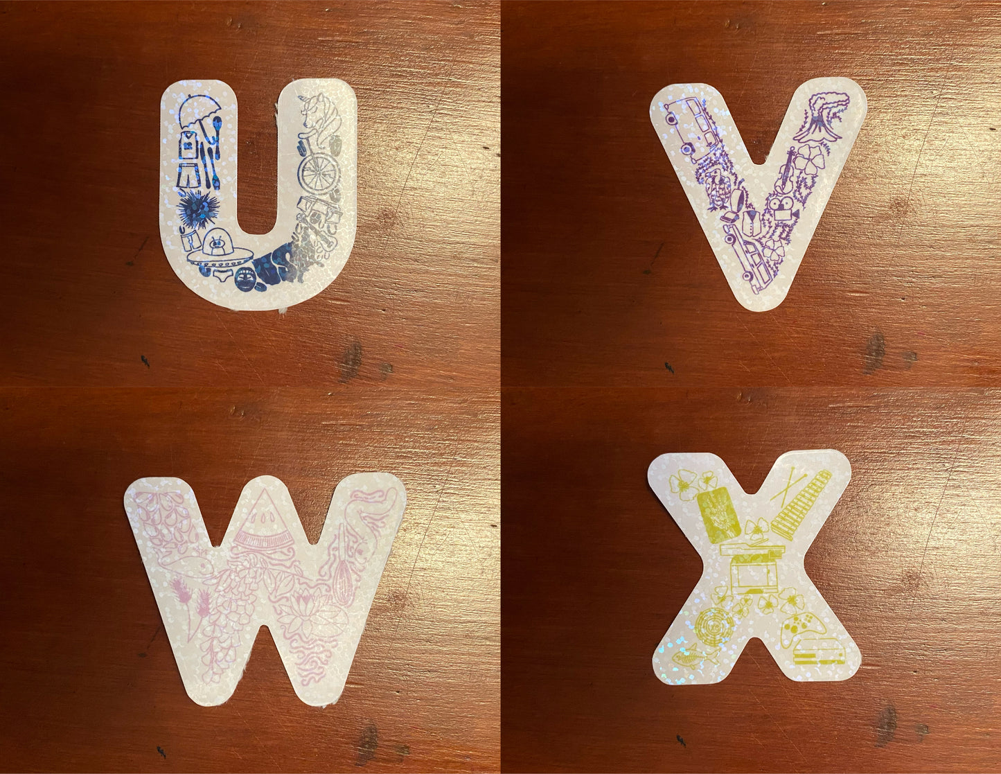 Alphabet Stickers - Color