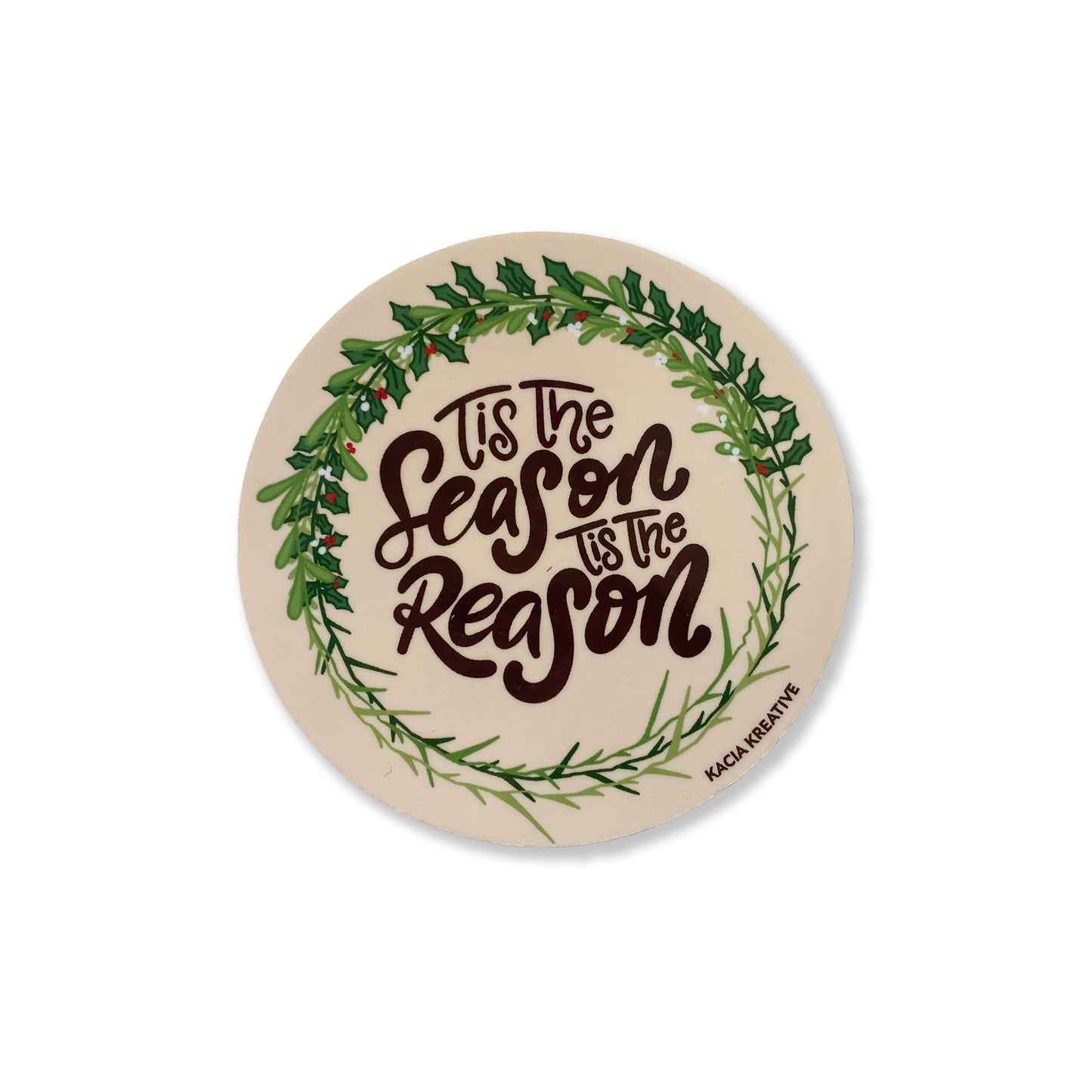 Season/Reason Sticker
